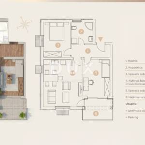 VIŠKOVO, SARŠONI - PRILIKA 2S+DB u novogradnji na idealnoj lokaciji