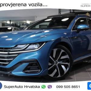 VW Arteon 2.0 TDI DSG R-Line 200 KS, ACC+KAM+PANO+GR SJED+KEY+VIRT+LANE