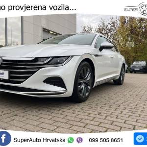 VW Arteon SB 2.0 TDI DSG Elegance 150 KS, ACC+KAM+GR SJED+KEY+VIRT+LANE