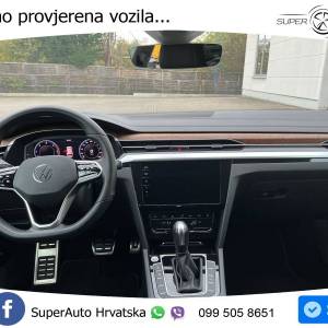 VW Arteon SB 2.0 TDI DSG Elegance 150 KS, ACC+KAM+GR SJED+KEY+VIRT+LANE