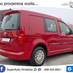 VW Caddy 2.0 TDI 102 KS, u PDV-u REG 02/26 TEM+PDC+KLIMA