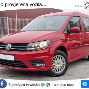VW Caddy 2.0 TDI 102 KS, u PDV-u REG 02/26 TEM+PDC+KLIMA