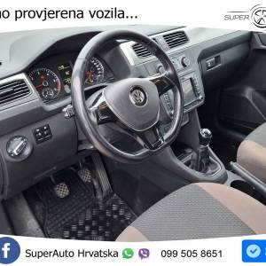 VW Caddy 2.0 TDI 102 KS, u PDV-u REG 02/26 TEM+PDC+KLIMA