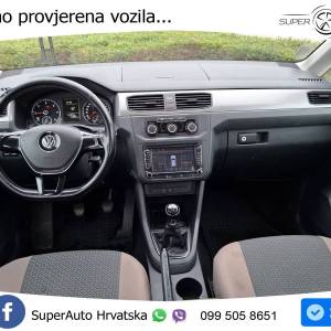 VW Caddy 2.0 TDI 102 KS, u PDV-u REG 02/26 TEM+PDC+KLIMA