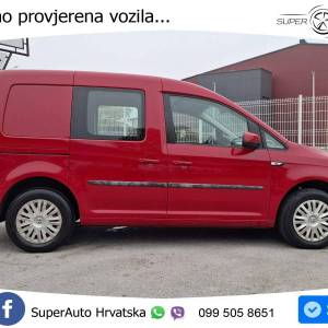 VW Caddy 2.0 TDI 102 KS, u PDV-u REG 02/26 TEM+PDC+KLIMA