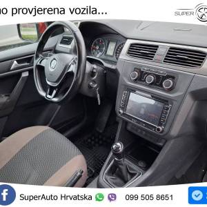 VW Caddy 2.0 TDI 102 KS, u PDV-u REG 02/26 TEM+PDC+KLIMA