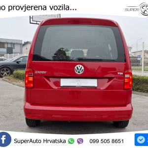 VW Caddy 2.0 TDI 102 KS, u PDV-u REG 02/26 TEM+PDC+KLIMA