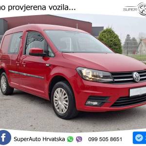 VW Caddy 2.0 TDI 102 KS, u PDV-u REG 02/26 TEM+PDC+KLIMA
