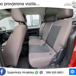 VW Caddy 2.0 TDI 102 KS, u PDV-u REG 02/26 TEM+PDC+KLIMA