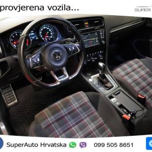 VW Golf 7 2.0 DSG GTI Performance 230 KS, XERNON+TEM+GR SJED+KAM+PDC