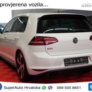VW Golf 7 2.0 DSG GTI Performance 230 KS, XERNON+TEM+GR SJED+KAM+PDC