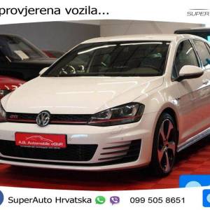 VW Golf 7 2.0 DSG GTI Performance 230 KS, XERNON+TEM+GR SJED+KAM+PDC