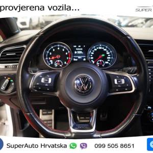 VW Golf 7 2.0 DSG GTI Performance 230 KS, XERNON+TEM+GR SJED+KAM+PDC