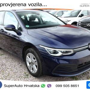 VW Golf 8 Variant 1.5 eTSI DSG Life 130 KS, LED+ACC+GR SJED+KAM+KUKA+ASIST