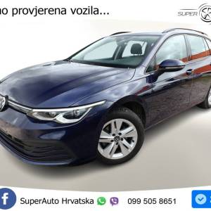 VW Golf 8 Variant 1.5 eTSI DSG Life 130 KS, LED+ACC+GR SJED+KAM+KUKA+ASIST