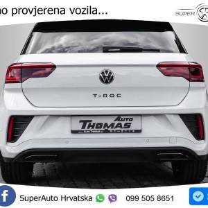 VW T-Roc 2.0 TDI DSG R-Line 150 KS, ACC+KAM+PANO+GR SJED+VIRT+KEY+LANE