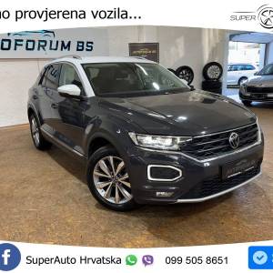 VW T-Roc 2.0 TDI DSG Style 150 KS, ANDR+LED+GR SJED+LANE+KAM