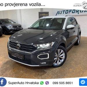 VW T-Roc 2.0 TDI DSG Style 150 KS, ANDR+LED+GR SJED+LANE+KAM