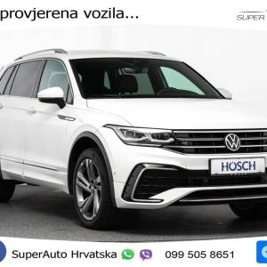 VW Tiguan Allspace 2.0 TDI DSG R line 150 KS, MATRIX+ACC+GR SJED+KAM+PDC+VIRT