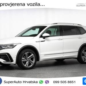 VW Tiguan Allspace 2.0 TDI DSG R line 150 KS, MATRIX+ACC+GR SJED+KAM+PDC+VIRT