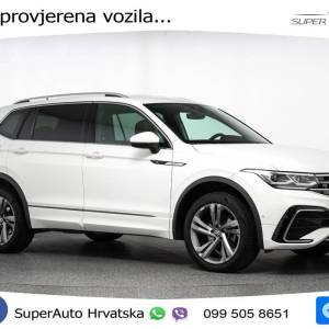 VW Tiguan Allspace 2.0 TDI DSG R line 150 KS, MATRIX+ACC+GR SJED+KAM+PDC+VIRT