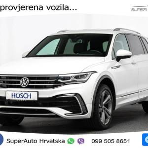 VW Tiguan Allspace 2.0 TDI DSG R line 150 KS, MATRIX+ACC+GR SJED+KAM+PDC+VIRT