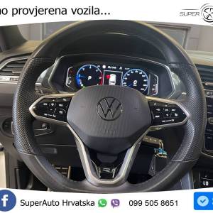 VW Tiguan Allspace 2.0 TDI 4M R-Line 200 KS, LED+ACC+PANO+GR SJED+360+VIRT+HEAD