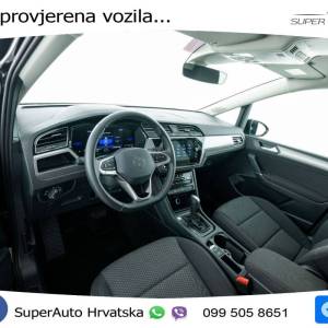 VW Touran 1.5 TSI DSG Comfortline 150 KS, 7-SJED+LED+ACC+GR SJED+KAM+VIRT+PDC