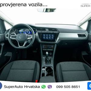 VW Touran 2.0 TDI DSG Comfortline 150 KS, 7-SJED+LED+ACC+GR SJED+KAM+PANO+VIRT