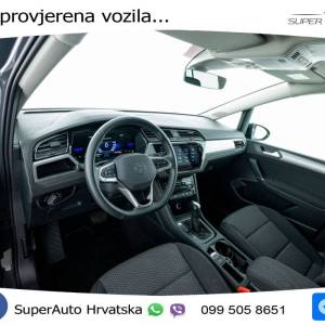 VW Touran 2.0 TDI DSG Comfortline 150 KS, 7-SJED+LED+ACC+GR SJED+KAM+PANO+VIRT