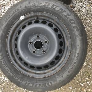 VW,AUDI ŠKODA,SEAT FELGE 15",5X112,ET 45,6JX15H2 SA ZIM.GUMAMA