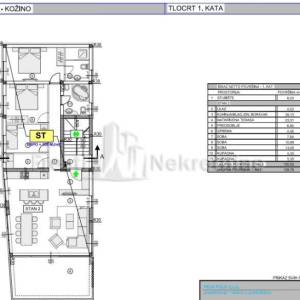 ZADAR- KOŽINO -LUKSUZAN STAN 115m2, 30 m od mora