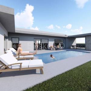 Zadar, Privlaka, vila u izgradnji, bazen, prodaja