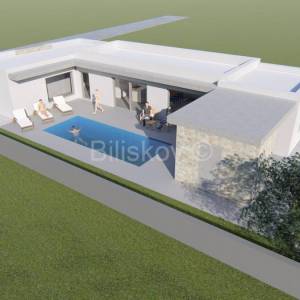 Zadar, Privlaka, vila u izgradnji, bazen, prodaja