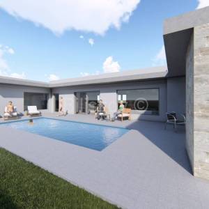 Zadar, Privlaka, vila u izgradnji, bazen, prodaja