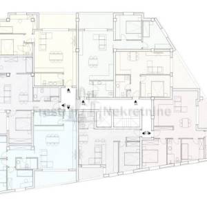 ZADAR -VIDIKOVAC- PENTHOUSE 111m2, LIFT, POGLED NA MORE!