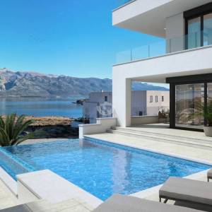 Zadar, Vinjerac, Vila  441 m², sa bazenom, 100 m do Mora