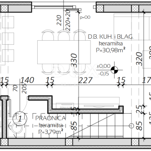 ZADAR, VRSI - Vrhunska dvojna kuća s pogledom na more i okućnicom!
