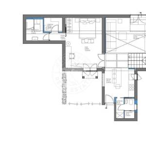 Zagreb centar, Trg bana Jelačića, dvoetažni stan, balkon, terasa