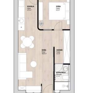 Zagreb-Donji grad,2S stan 48m2, novoadaptiran, odlična lokacija