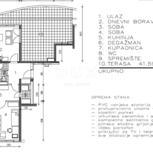ZAGREB, SESVETE - obiteljski trosoban stan na mirnoj lokaciji