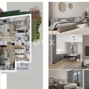 ZAGREB, SREBRNJAK - moderan trosoban stan na mirnoj lokaciji