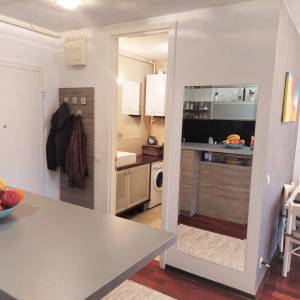 Zagreb-Trešnjevka, namješten 2-sobni stan 52m2, visoko prizemlje