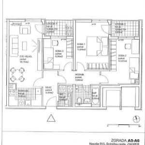 Zagreb-Vrapče, 3.5S stan NKP 78m2 sa spremištem, blizina svih sadržaja