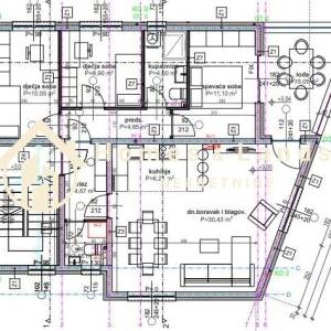 Zagreb,Kraljevački Novaki  4-S stan 92m2(S2Z4) na 1katu s parkingom