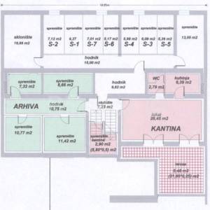 Zakup, Zagreb, Donji Grad, poslovni prostor na više etaža