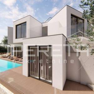 Zemljište s građevinskom dozvolom u Mimicama, 300 m od mora