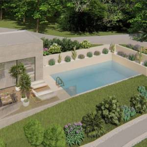 Zemljište u Orašcu s građevinskom dozvolom