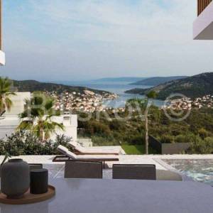 Zemljište za izgradnju luksuzne vile s pogledom na more