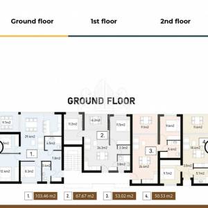 1-soban apartman s vrtom u novogradnji-Nin